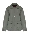 Maison Margiela Plaid Lining Sport Jacket In Gray