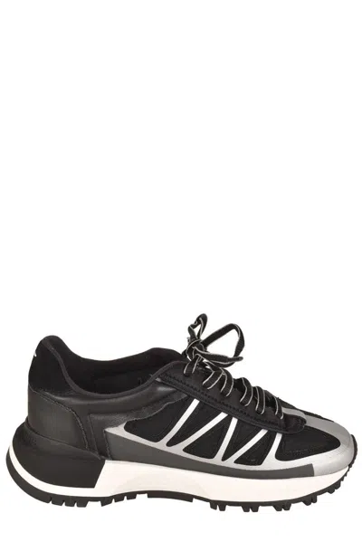 Maison Margiela Panelled Lace-up Sneakers In H9407