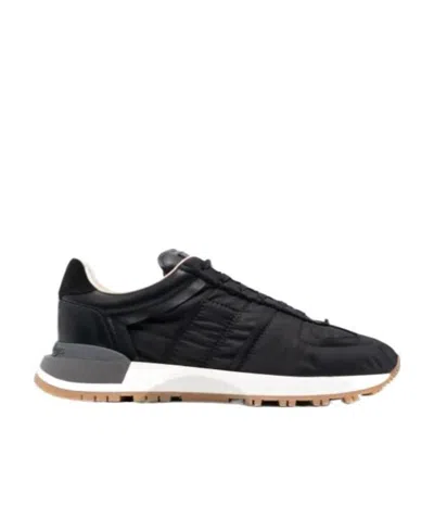 MAISON MARGIELA MAISON MARGIELA PANELLED LACE-UP SNEAKERS
