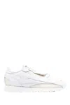 Maison Margiela X Reebok Memory Of Low-top Sneakers In White Leather In White