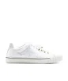 Maison Margiela New Evolution Leather Sneakers In White