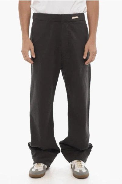 Maison Margiela Pantalone In Black