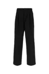 Maison Margiela British Mohair Wool Pants In Black