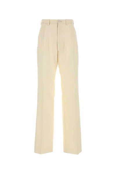 MAISON MARGIELA MAISON MARGIELA CREAM MOHAIR BLEND PANT