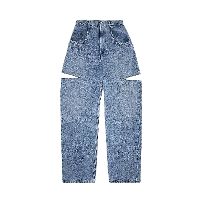 Pre-owned Maison Margiela Pants 5 Pockets In Blue