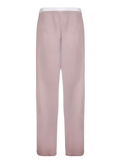 Maison Margiela Trousers In Pink
