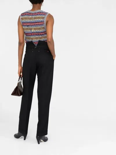 Maison Margiela Pants In Black