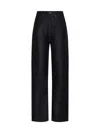 Maison Margiela Black Cotton 5 Pockets Pants In Black