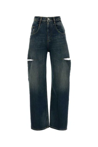 Maison Margiela Pants In Blue