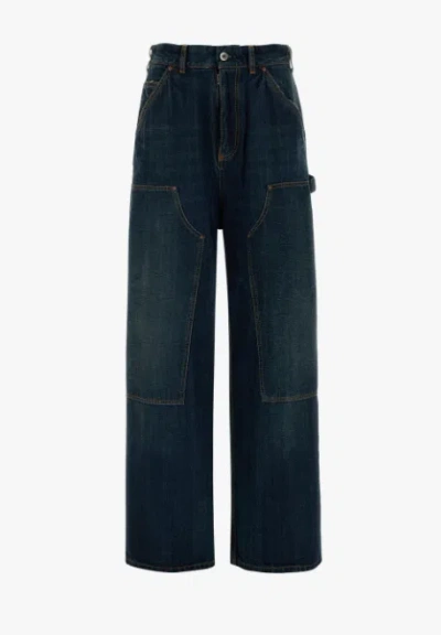 Maison Margiela Pants In Blue