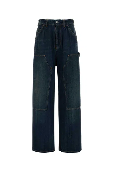 Maison Margiela Washed Straight-leg Jeans In Blue