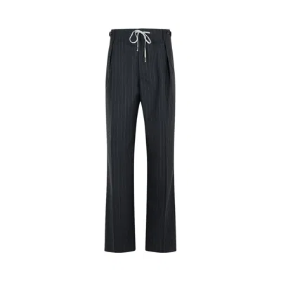 Pre-owned Maison Margiela Pants 'dark Grey Melange' | Men's Size 54 In Gray