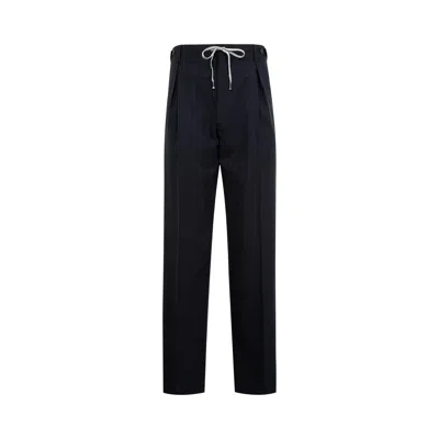 Pre-owned Maison Margiela Pants 'navy' | Blue | Men's Size 48