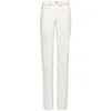 Maison Margiela Woman Pants Off White Size 28 Cotton In White