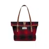 Maison Margiela Paper Shoulder Bag Medium Unisex Red And Black
