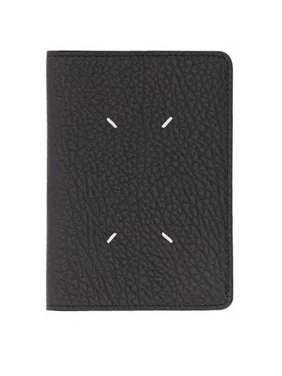 Maison Margiela Passport Holder In Black