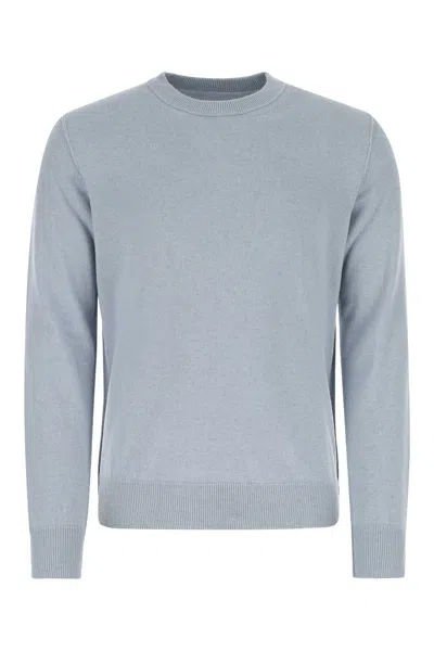 Maison Margiela Pastel Light-blue Cashmere Sweater
