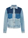Maison Margiela Patchwork Denim Jacket In Blue
