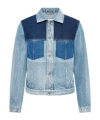 Maison Margiela Patchwork Denim Jacket In Blue