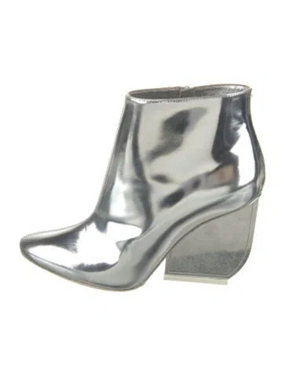 Pre-owned Maison Margiela Patent Leather Boots