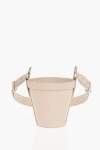 Maison Margiela Patent Leather Bucket Bag With Adjustable Shoulder Strap