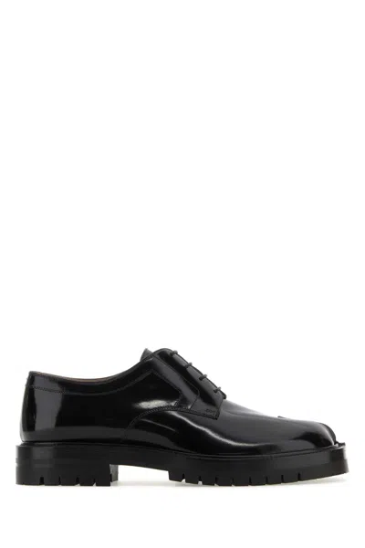 Maison Margiela Patent Leather Loafer In Black