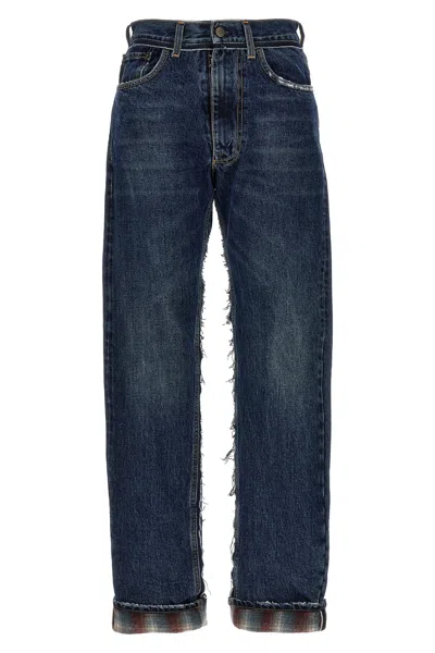 Maison Margiela 'pendleton' Jeans In Blue