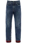Maison Margiela Straight-leg Jeans 5 Pockets In Blu
