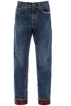 MAISON MARGIELA PENDLETON JEANS WITH INSERTS