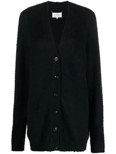 MAISON MARGIELA MAISON MARGIELA PILED V-NECK CARDIGAN