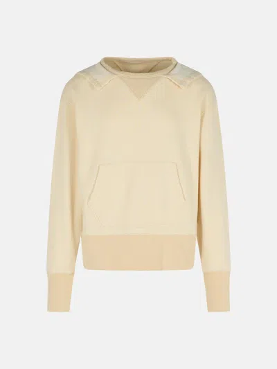 Maison Margiela 'pilling' Cream Cotton Sweater