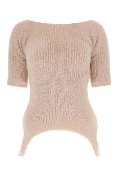 Maison Margiela Pink Crewneck Sweater
