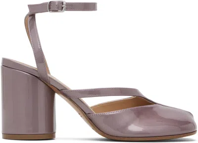 Maison Margiela 80mm Ankle-strap Pumps In Multi