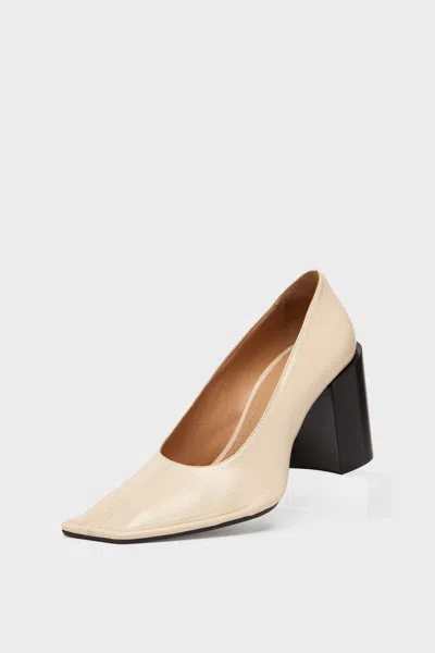 Maison Margiela Piped Pump Woman Cream In White