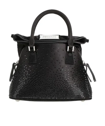 Maison Margiela Plain Colour Handbags In Black