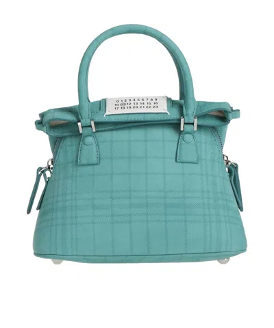 Maison Margiela Plain Colour Handbags In Blue