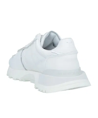 Maison Margiela Platform Sneakers In White