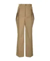 Maison Margiela Chino Skater Trousers Beige In Nude