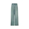 Maison Margiela Pleat Jeans Woman Light Blue