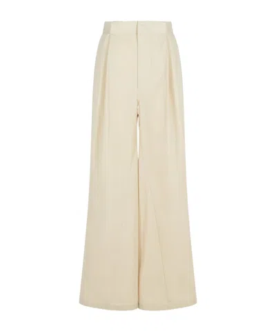 MAISON MARGIELA PLEAT-DETAIL TROUSERS