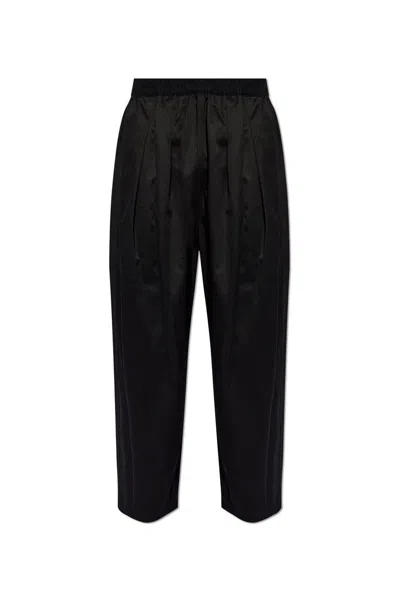 Maison Margiela Pleated Loose-fit Cropped Pants
