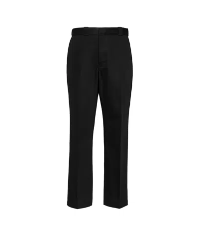 Maison Margiela Pleated Pressed-crease Trousers In Black