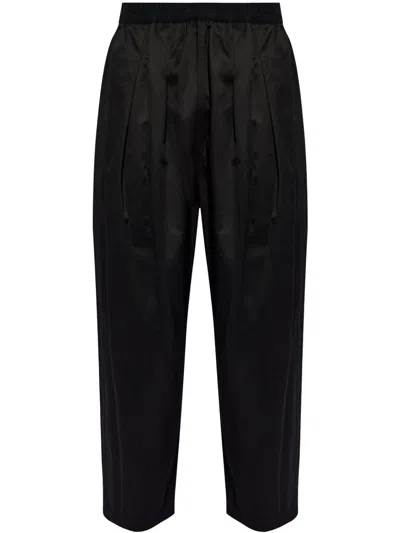 Maison Margiela Pleated Trousers In Black