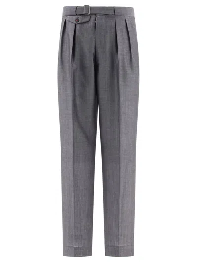 Maison Margiela Pocket Trousers Grey In Gray