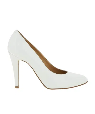 Maison Margiela Tabi 110mm Patent-leather Pumps In White