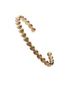 Maison Margiela Polished Open-cuff Bracelet In Yellow