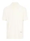 Maison Margiela Chest Pocket Polo Shirt In Light Beige
