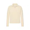 Maison Margiela Polo Knit Top In Neutral