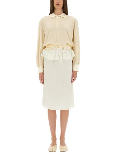 MAISON MARGIELA POLO MIDI DRESS