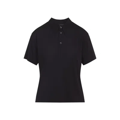 Maison Margiela Polo In Black